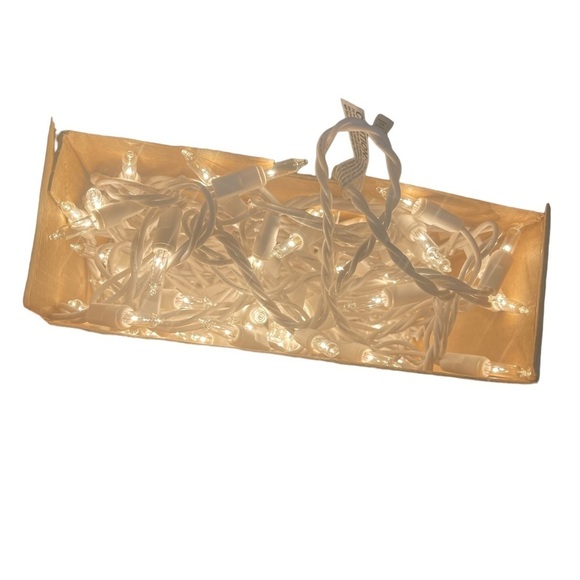 Room essentials mini lights, white wire cute lights like Christmas lights - Picture 6 of 6